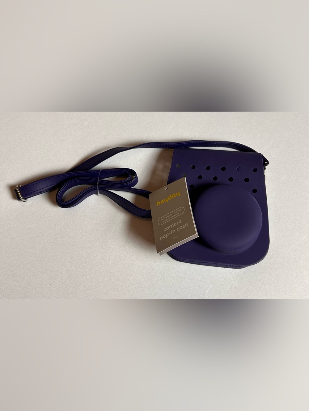Heyday Purple Camera Pop-In Case with Strap